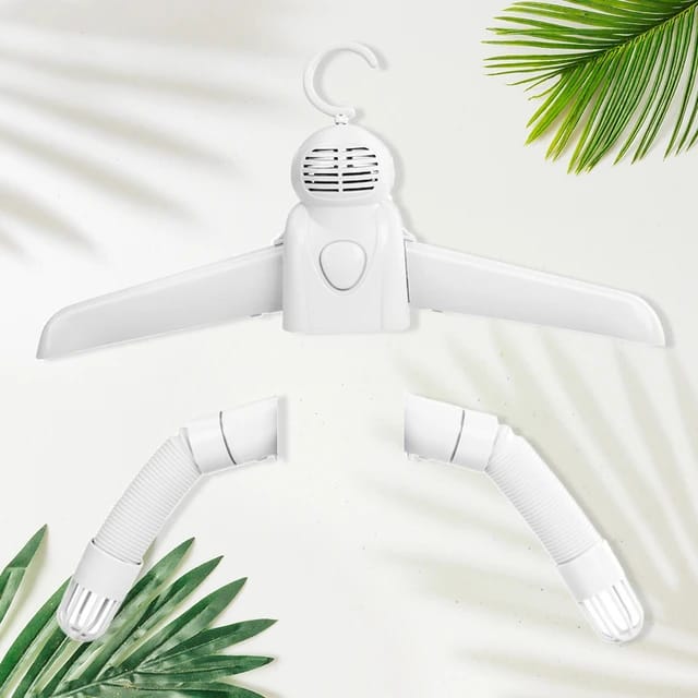 Portable Electric Clothes Dryer Hanger – Foldable Travel Garment Drying Rack with Fast Air Dry Technology